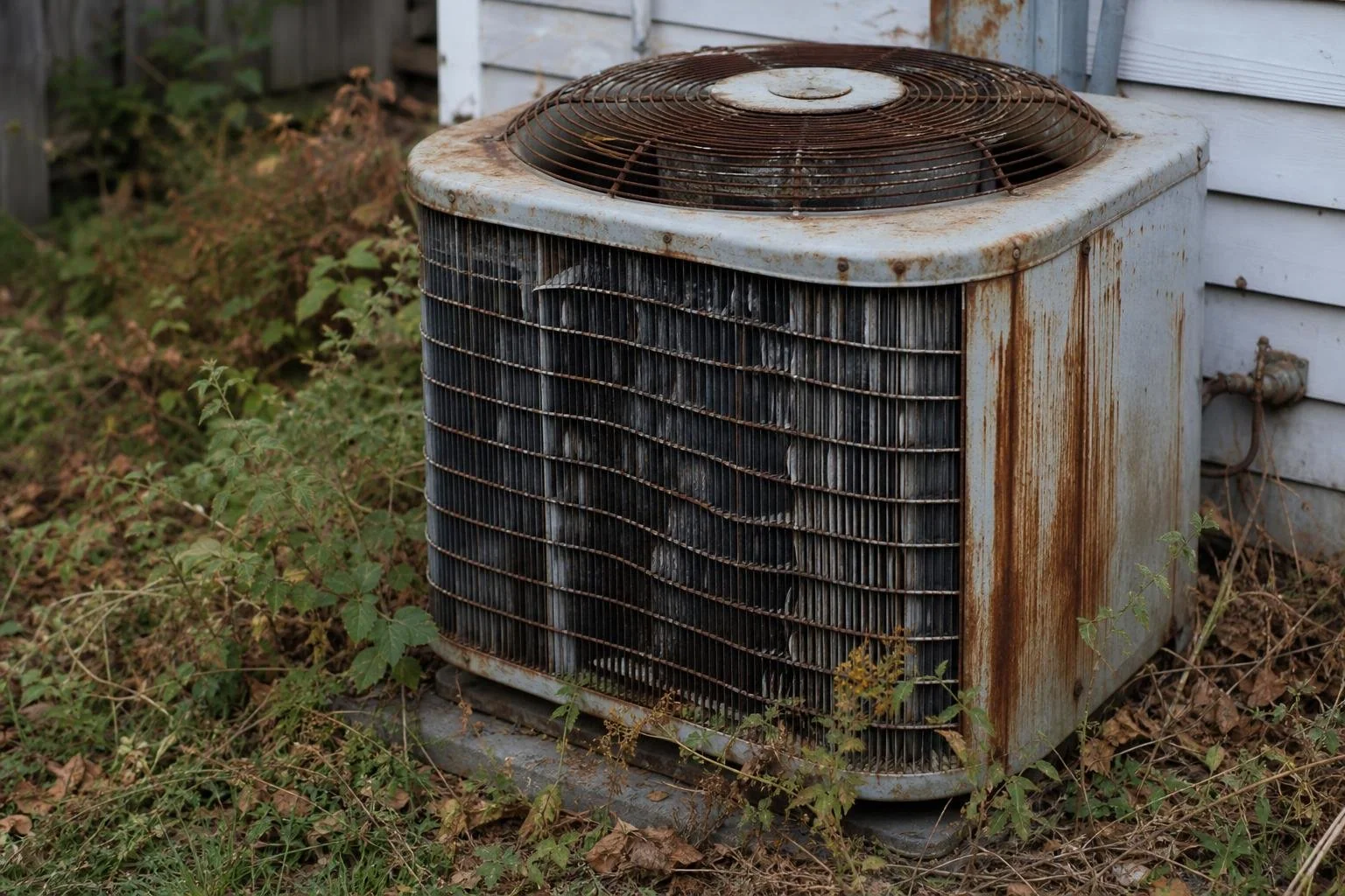 Home interior showing the effects of neglected HVAC maintenance